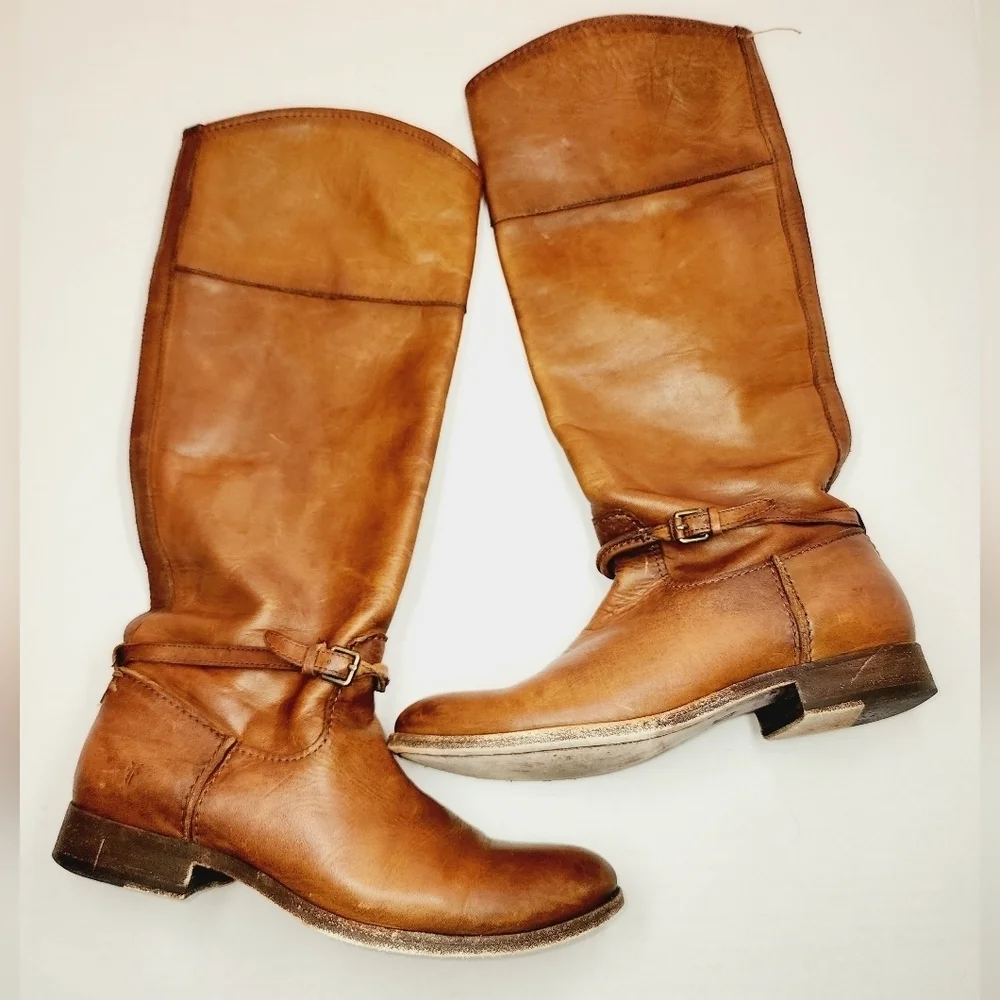 🌸Frye | Knee Length Leather Boots, size 8‎